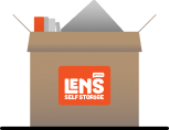 Lens box icon