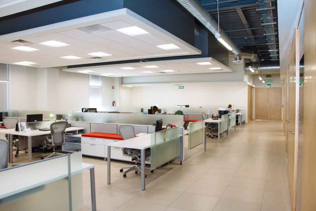 Open plan office