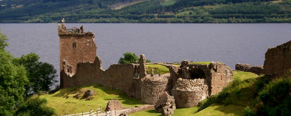 The Loch Ness in Scotland during a road trip