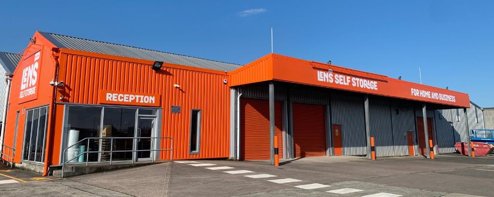 The exterior of a Len's facility